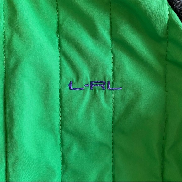 Lauren Ralph Lauren Active Size Large Sporty Lightweight Jacket Full Zip Pockets - Picture 4 of 14